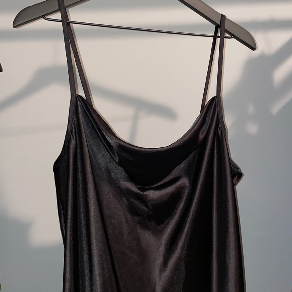 New without tag never work Black Slip dress
